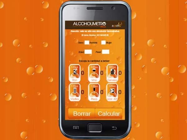 App Simulador de Alcoholemia