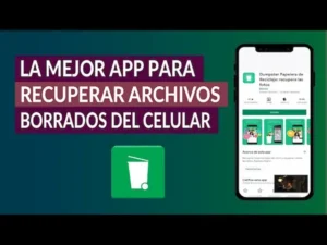 Aplicación de Recuperación de Fotos Borradas