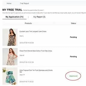 Ropa gratis de SHEIN
