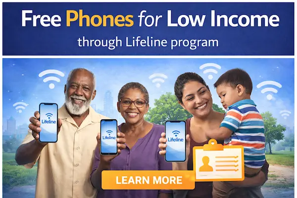 free phones for low income