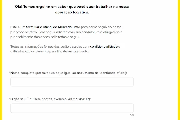 Acesse o processo seletivo oficial agora
