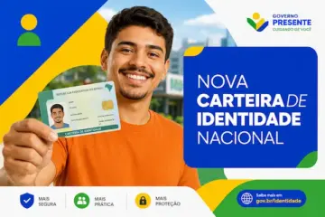 Como emitir a nova Carteira de Identidade Nacional (CIN)