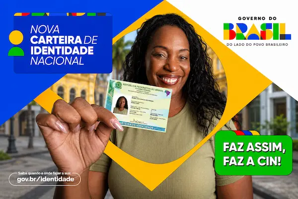 Como emitir a nova Carteira de Identidade Nacional (CIN)