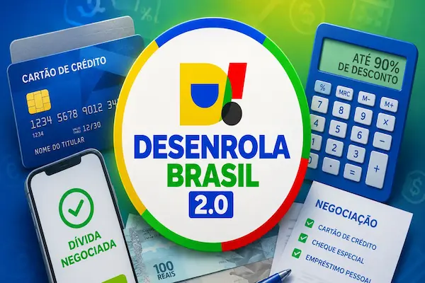 Como renegociar cheque especial e empréstimo no Desenrola 2.0
