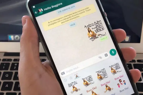 aplicativo de fazer figurinha pro WhatsApp