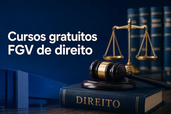 Cursos gratuitos FGV de direito