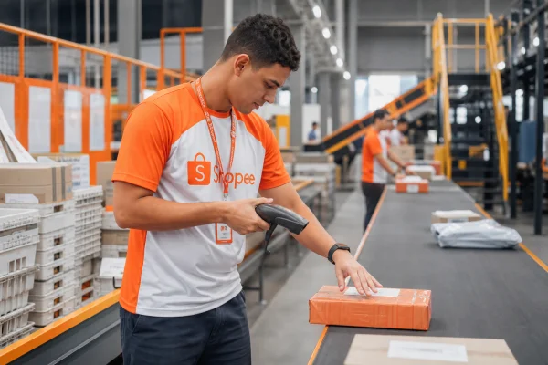 Vaga de Aux. de Logística Shopee (Cadastro)