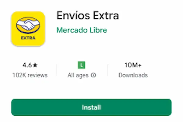 Baixar o app Envios Extra para fazer entregas do Mercado Livre